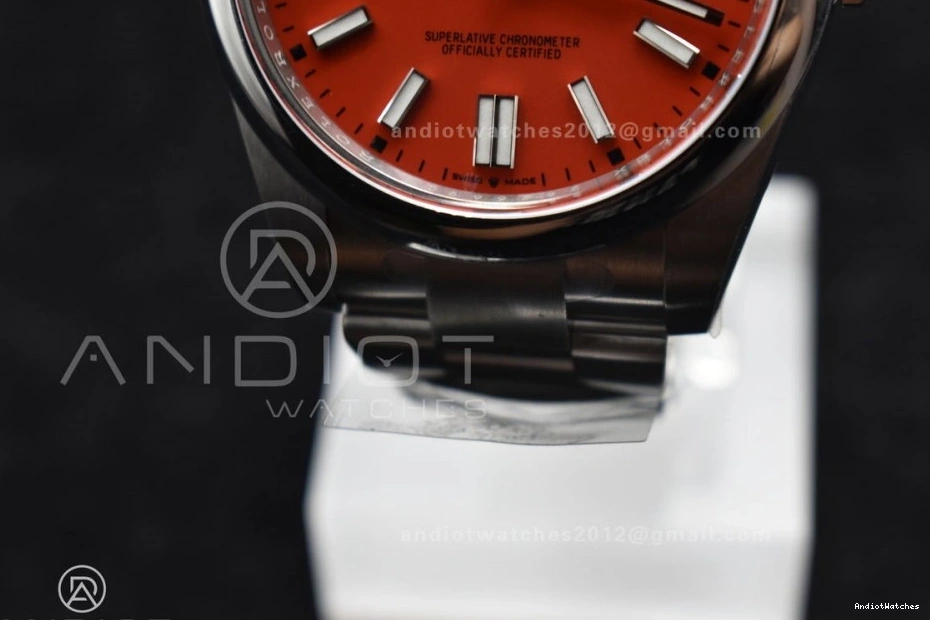 Red Steel Unisex Dial 1:1 124300 Perpetual Edition VR 904L 41mm Oyster Clean Best 938 0129